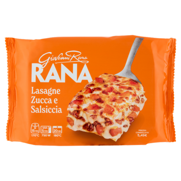 Giovanni Rana Lasagne Zucca e Salsiccia 350 g