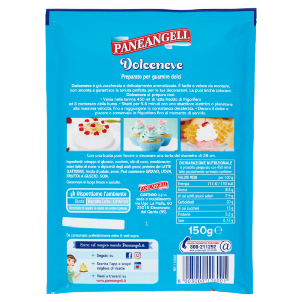 PANEANGELI Dolceneve 150 g