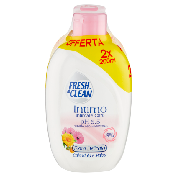 Fresh & Clean Intimo pH 5.5 Extra Delicato 2 x 200 ml
