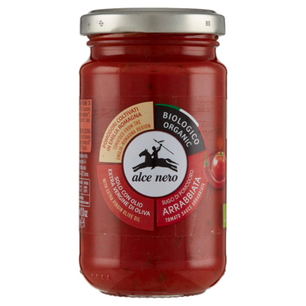 alce nero Sugo di Pomodoro Arrabbiata 200 g