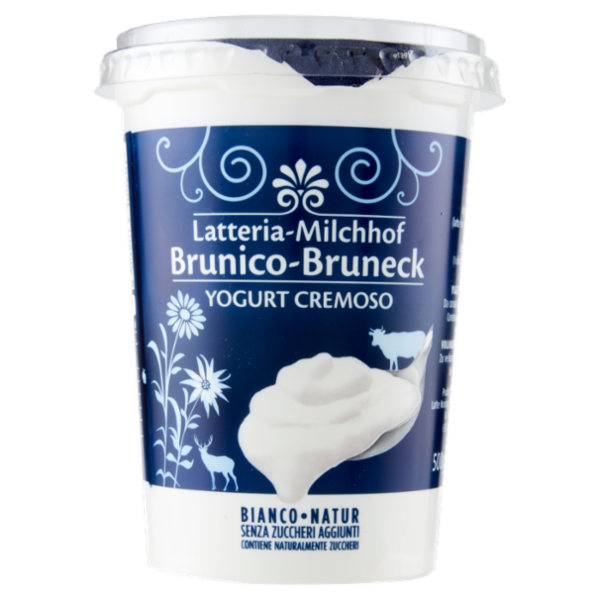 Latteria Brunico Yogurt Cremoso Bianco 500 g
