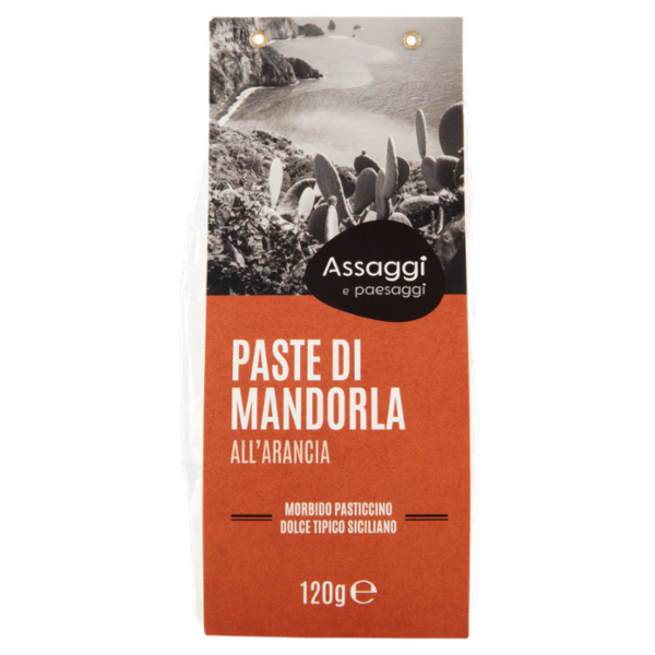 Assaggi e paesaggi Paste di Mandorla all'Arancia 120 g