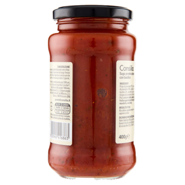 Consilia Sugo al Basilico 400 g