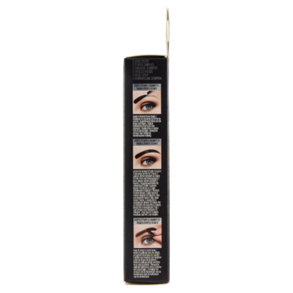 Maybelline New York Tinta Sopracciglia Tattoo Brow Peel-Off, Dura fino a 3 Giorni, Black Brown