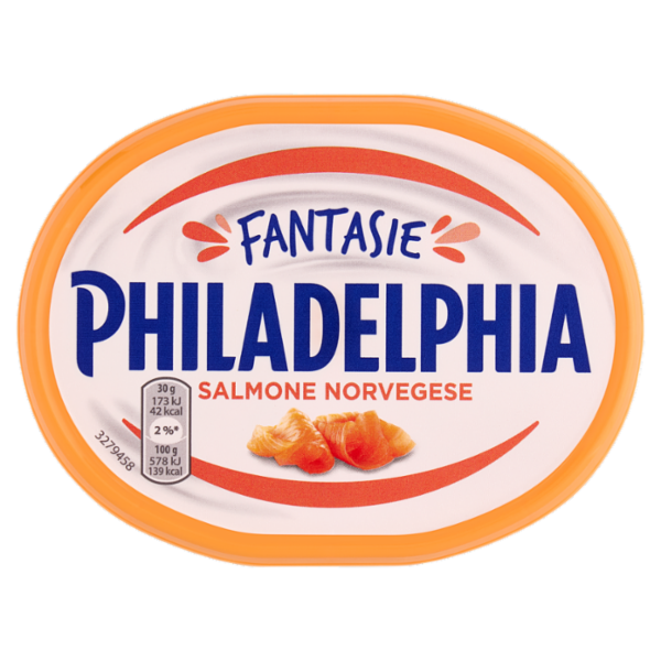 Philadelphia formaggio fresco spalmabile al Salmone norvegese - 150g
