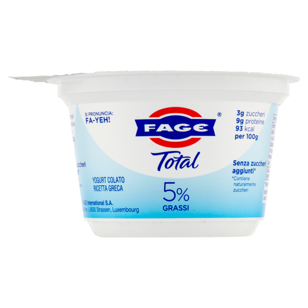 Fage Total 5% Grassi 150 g