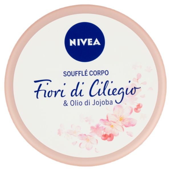 Nivea Soufflé Corpo Fiori di Ciliegio & Olio di Jojoba Crema Olio 200 ml