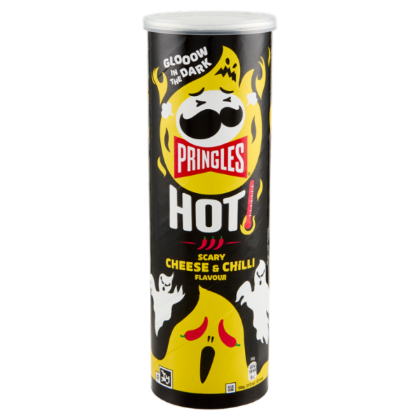 Pringles Hot Scary Cheese & Chilli Flavour 160 g
