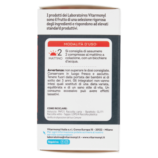 Laboratoires Vitarmonyl Maca Tonico sessuale 60 Compresse 39 g