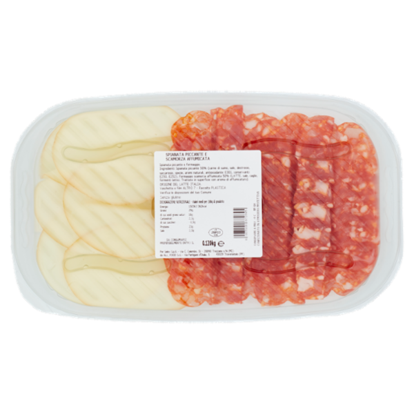 Storie di Gastronomia Spianata Piccante e Scamorza a Fette 120 g