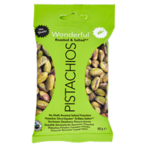 Wonderful Pistacchi Sgusciati Tostati Salati 60 g