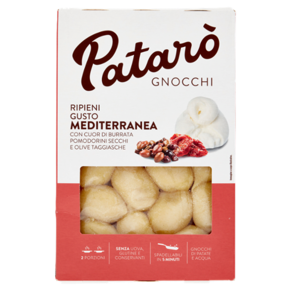Patarò Gnocchi Ripieni Gusto Mediterranea 400 g