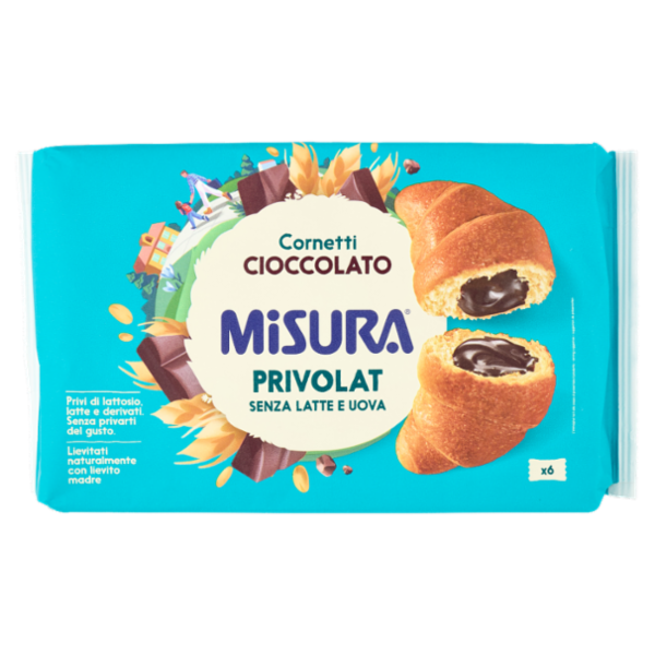 Misura Privolat 6 Cornetti Cioccolato 298 g