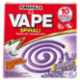 VAPE Spirali Lavanda 10 pz