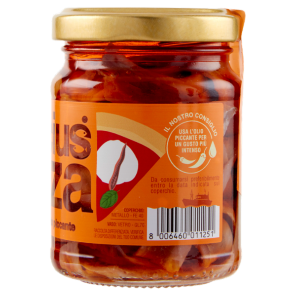 Delicius pizza Filetti di Alici gusto piccante 145 g