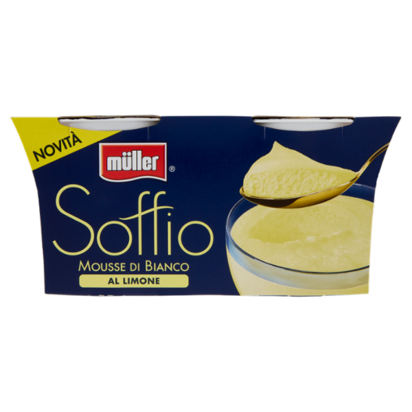 müller Soffio Mousse di Bianco al Limone 2 x 95 g