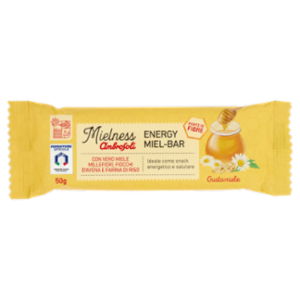 Ambrosoli Mielness Energy Miel-Bar Gusto Miele 50 g
