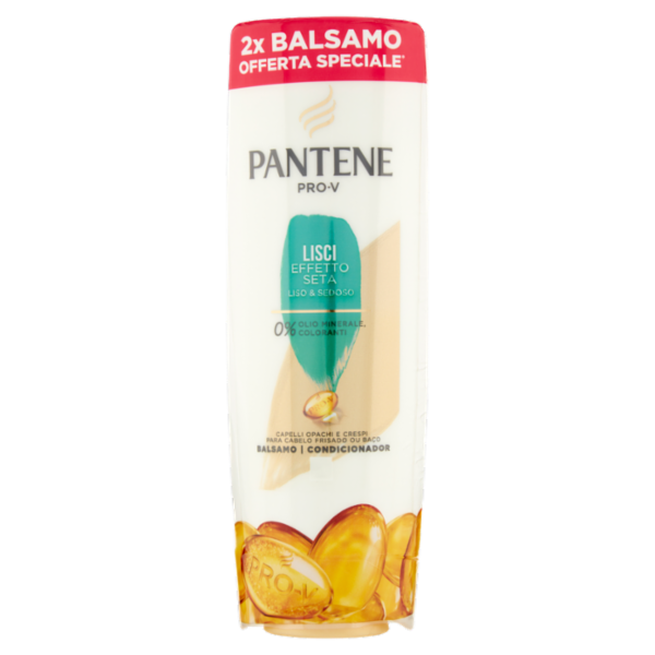 Pantene Pro-V Balsamo Lisci Effetto Seta 2x180 ml