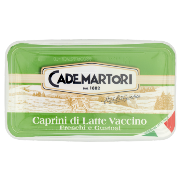 Cademartori Caprini di Latte Vaccino 2 x 80 g