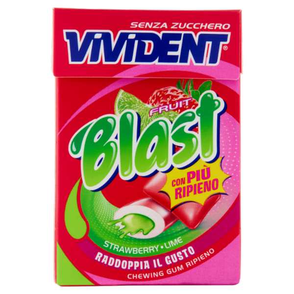 Vivident Fruit Blast Strawberry Lime 30 g
