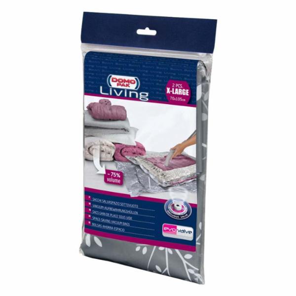 DOMOPAK LIVING CUSTODIA SOTTOVUOTO CON VALOVOLA 70X105 CM