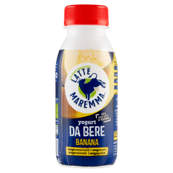 Latte Maremma yogurt da Bere Banana 225 g