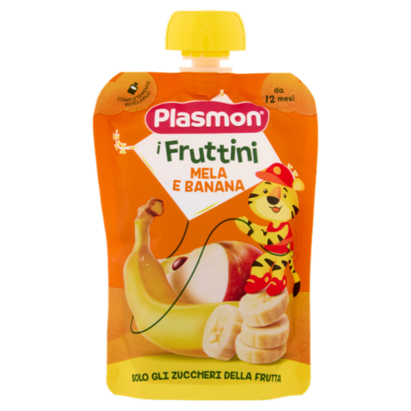 Plasmon i Fruttini Mela e Banana 130 g