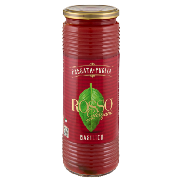 Rosso Gargano Passata di Puglia Basilico 690 g