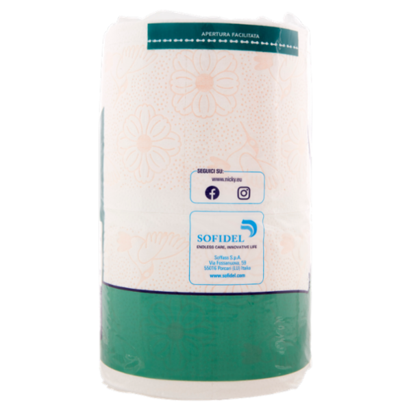 Nicky Fashion Carta Igienica 4 pz