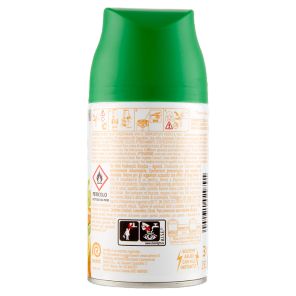 Air Wick Freshmatic Ricarica Agrumi Profumatore per ambiente 250 ml