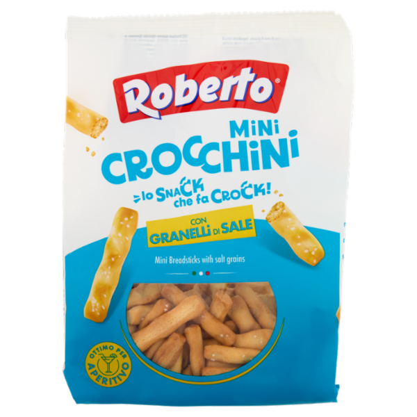 Roberto Mini Crocchini con Granelli di Sale 150 g