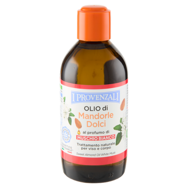 I Provenzali Olio di Mandorle Dolci al profumo di Muschio Bianco 200 mL