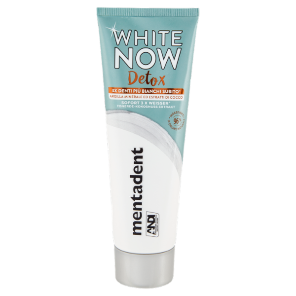 Mentadent White Now Detox Cocco 75 ml