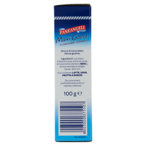 PANEANGELI decora con Maxi Gocce di cioccolato fondente 100 g