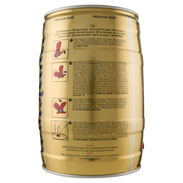 Warsteiner Premium Beer 500 cl