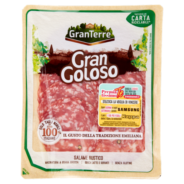 GranTerre Gran Goloso Salame Rustico 80 g