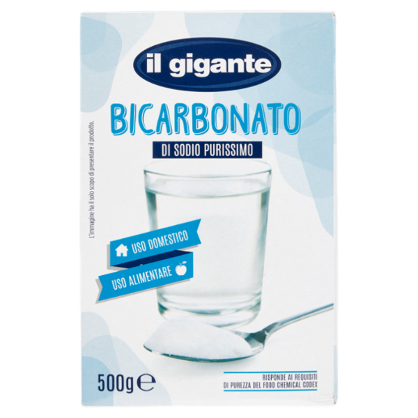 IL GIGANTE Bicarbonato di Sodio Purissimo 500 g