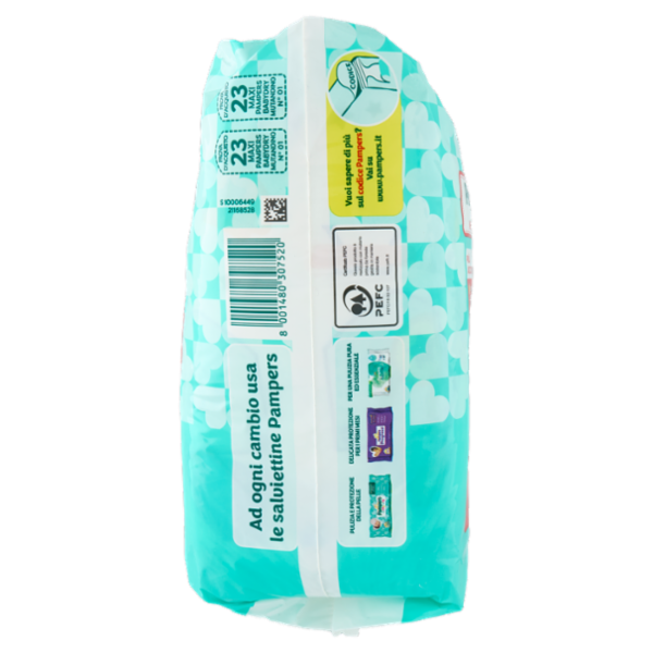 Pampers Baby-dry Mutandino Maxi 23 + 23 pz