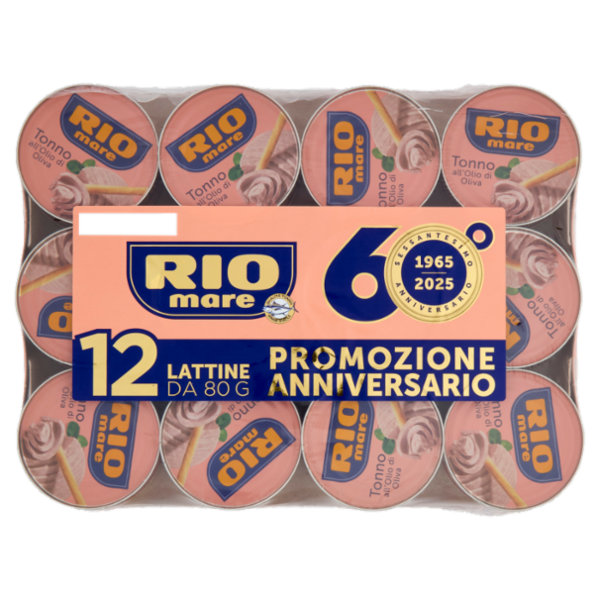 Rio mare Tonno all'Olio di Oliva 12 x 80 g