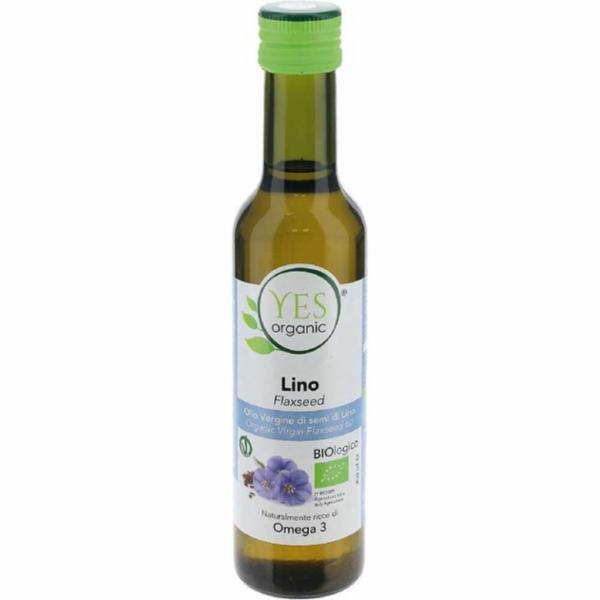 Yes Organic Olio Di Lino Con Limone Biologico Estratto A Freddo Yes Organic 250ml