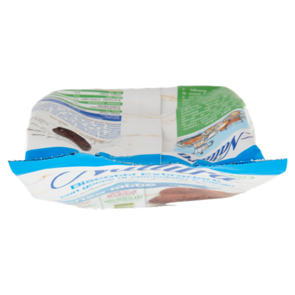 Náttúra Biscotti Extradark con gocce di cioccolato e cacao Bio 250 g