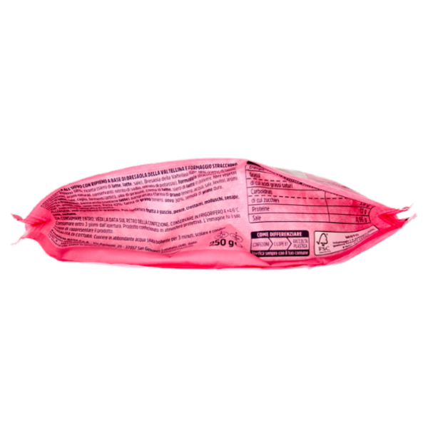 Giovanni Rana Giro d'Italia Ravioli con Bresaola della Valtellina IGP e Stracchino 250 g