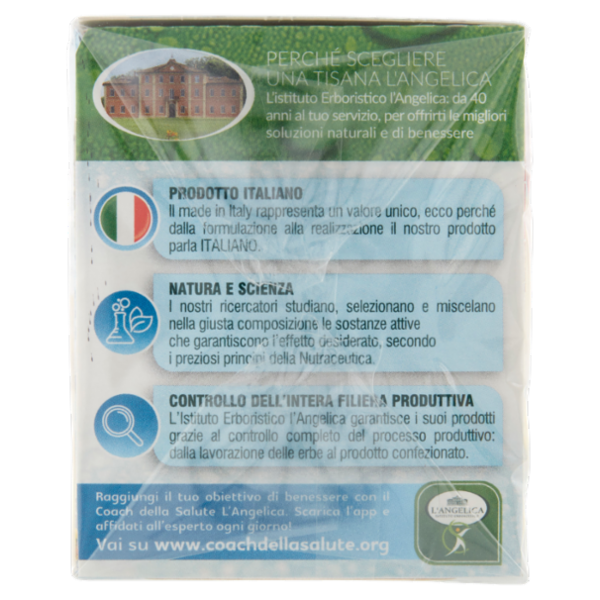 L'Angelica Tisana a Freddo Drenante Anticell 18 Filtri 36 g