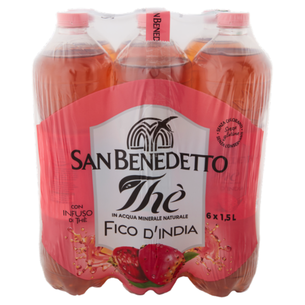 San Benedetto Thè Fico d'India 6 x 1,5 L