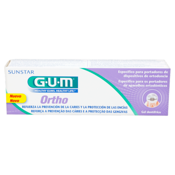 Gum Ortho Dentifricio con fluoro 75 ml