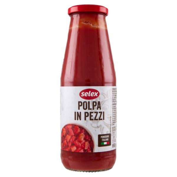 Selex Polpa in Pezzi 690 g