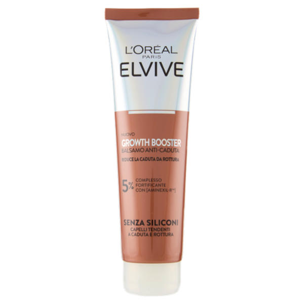 Elvive Growth Booster Balsamo Anti-Caduta, per Capelli Tendenti a Caduta e Rottura, 150 ml