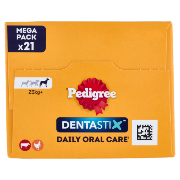 Pedigree Dentastix Snack per igiene orale Cane Grande 21 Pezzi 810 g