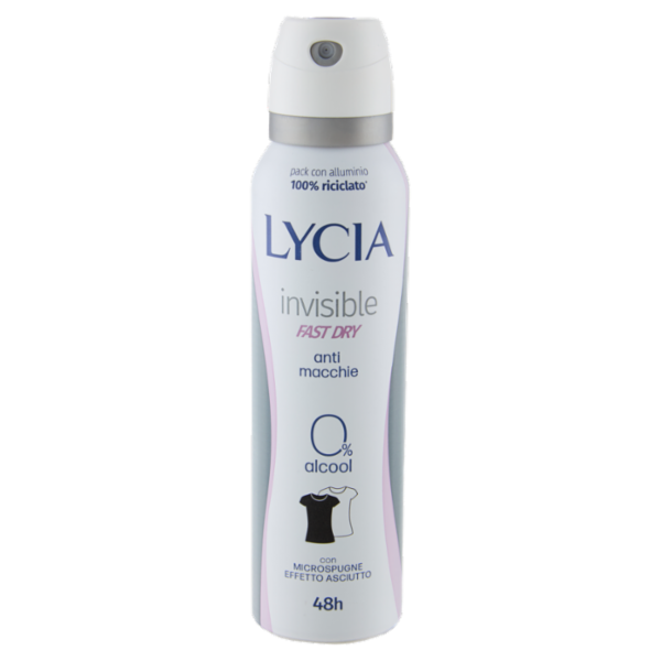Lycia invisible Fast Dry deo spray 150 ml