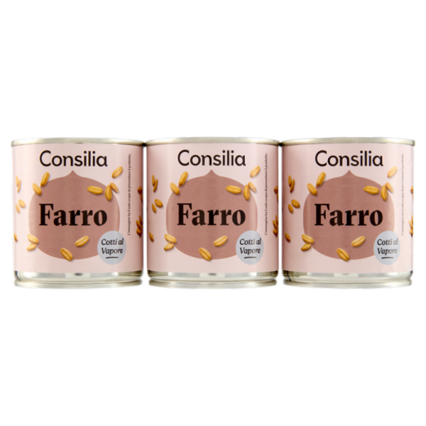 Consilia Farro al Vapore 3x150 g